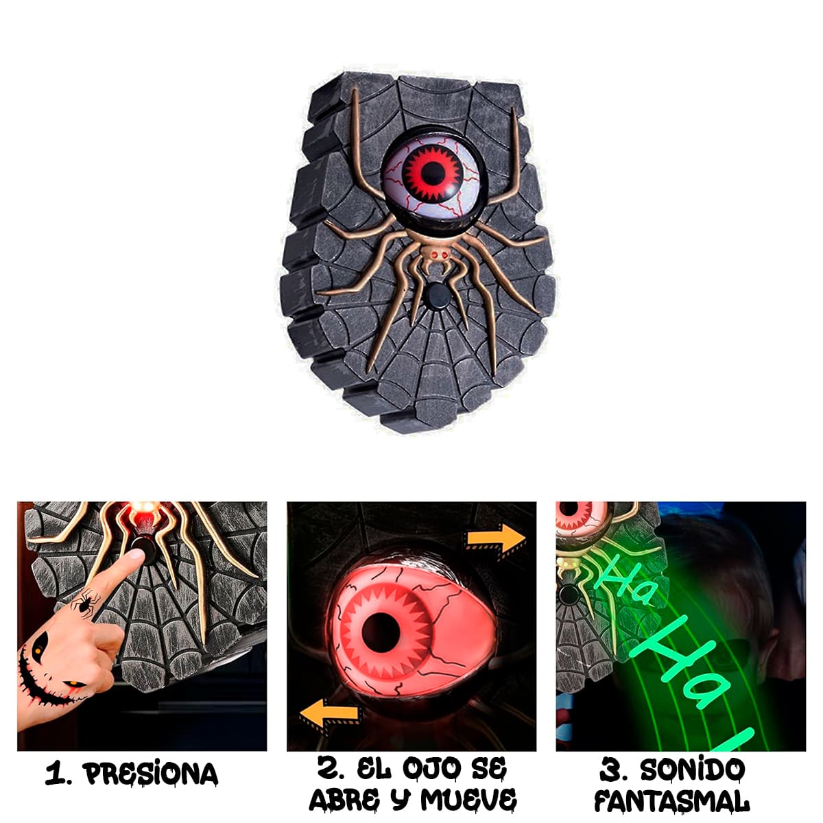 Miniatura 8 de Timbre De Puerta Ojo QG1899-3